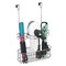 mDesign Steel Over Cabinet Door Hair Care/Styling Tool Storage Basket